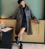 Chinese Style Retro Buckle Blazer Women's Heavy Industry Embroidered V-neck Blazer