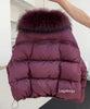 Lagabogy Loose Parkas Outwear Large Real Natural Fur Collar Winter Puffer Jacket Women Thick Warm Duck Down Coat Female