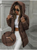 4 Colors Stylish Casual Padded Zipper Cozy Thickened Warm Winter Hooded Cotton Coat Women Chic Female Outerwears