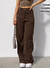 Elegant and Women's Clothing Casual Outdoor Sports, Slimming and Versatile Corduroy Autumn and Winter Pants