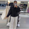 Floral Print Zip Button Stand Collar Quilted Jacket Drawstring Waist Oversized Autumn Women Coat Casual Chic Lady Outerwear