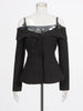 Solid Chic Designer Jackets For Women Slash Neck Long Sleeve Tunic Temperament Elegant Jackets Female Style
