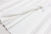 Three Colors High-quality Elastic Knitted Fabric Hollowed Out Single Breasted Round Neck Long Sleeved Slim Fit Women Dress
