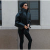 Urban Solid Pu Leather Women Jacket Street Stand Collar Long Sleeve Female Outwear Autumn Winter Lady Streetwear
