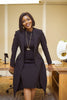 Women's Set Full Sleeve Long Blazer Coat+ Long Dress Suit Winter Streetwear Two 2 Piece Set Africa OL Work Outfits