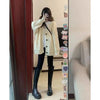 Autumn Winter Women Cardigan Sweater Coats Female Long Sleeve V-neck Loose Knitted Jackets Casual Sweater Cardigans