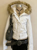 Spring Retro Faux Fur Coats Women 2000s American Vintage Jackets Harajuku Gotihc Punk Clothing Jean Parkas Female Outwear
