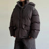 Elegant Cotton Warm Women's Jacket Autumn Winter Loose Full Sleeve Zipper Stand Collar Thicken Coats Waist Outwear Lady