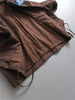 Safari Style Flowing Stand Collar Scarf Ribbons Long Sleeves Top Autumn Korean Style Solid Color Women's Coats