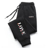 Womens Tracksuit Trousers Love Letter Print Street Sweatpants Daily Casual Simplicity Versatile Jogging Sport Pants