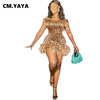 Women Feather Splicing Off Shoulder Sequined Bodycon Midi Dress Vestidos Sexy Party Evening Vestidos Dresses