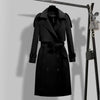 Women's High-quality Temperament Commuting Loose Casual Korean Style Coat Over the Knee Women's Coat