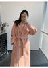 101801 Women Coat Winter Women's Jacket 10% Cashmere 90% Wool Classic Camel Wool Coat