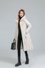 Long Winter Over-The-Knee Overcoat Parka Down Cotton-Padded Jacket Women's Plus Size 100 KG Slim Cotton-Padded Jacket