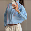 Furry Trim Cropped Denim Jacket Single Breasted Long‑Sleeve Winter Women Warm Outerwear Versatile Lady Casual Jean Coat