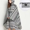 Big Size Women Leopard Raincoat Lightweight Rain Coat Poncho Ladies Waterproof Cloak Raincoats Adults Windproof Rainwear