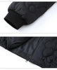 Women's Padded Outerwear Loose Zipper Pocket Winter Down Cotton Clothes 4XL Female Parkas