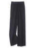 100% Merino Wool Pants Women Autumn Winter Casual Wide Leg Trousers Middle Seam Style Knitted Cashmere Soft Lace-up Pants