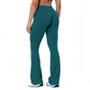 Women Sports Flared Leggings Seamless Quick Dry Breathable Wrinkle Hip Lifting Yoga Flare Pants Gym Fitness Workout Pilates Wear