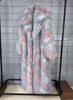 Women's Faux Fur Coat Printed Colorful Furry Coats Autumn Winter Chic Suit Collar Thick Long Overcoat 2DB5840