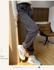 Women's Sports Wool Pants in AutumnWinter Solid Color Pockets Warm High-Quality Casual 100% Merino Pure Wool Small Leg Pants