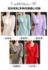 Autumn Winter 100% Mink Cashmere Knit Long Skirt Women Scoop Neck Knee-length Dress Casual Warm Jumper Cashmere Base Shirt Top