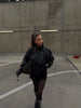 Solid Leather Moto Jacket For Women Winter Turtleneck Retro Coats Asymmetry Elegant Vintage PU Jackets