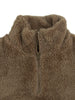 Winter Plush Two Piece Set Casual Home Warm Suit For Women Zipper Lapel Pullover Top Elastic Waist Trousers Suit