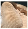 Woolen Coat Oversize Ladies Outerwear Winter Women Natural Fox Fur Collar Cuffs Jacket Hood Cashmere Wool