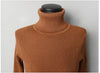 Women Autumn Winter Turtleneck Warm Bodycon Dress Long Sleeve Knit Solid Office Pullover Sexy Mini Dress for Ladies