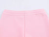Women Casual Solid Coat Flared Pants Suits Long Sleeve Zipper Bomber Jackets Lady Chic Outfit 2 Piece Set