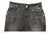 One-peice Elastic Imitation Denim Sports Gymnasium Pencil Pant Casual For Women's Clothes Leggings Dye Vintage All-match