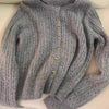 100% Cashmere Cardigan Women's Twist Sweater Lazy Little Gold Button Cashmere Sweater Coat