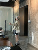 Korea Short Outerwear Woman Casual Loose Lazy Chic Long Sleeve Cotton Blends Windbreaker Coats Thin Thench