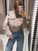 Vintage Stand Collar Women's Coat Full Sleeve Pocket Zippers Loose Lady Short Jackets Autumn Winter Female Streetwear
