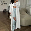 Black Lace-Up Dresses Woman Elegant Square Neck Long Sleeve Dresses Casual High Waisted Ankle-Length Dress