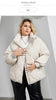 Women's Jacket Winter Plus Size Bio Down Jackets Hooded Quilted Cotton Coat Women Parka Female Clothing Split Hem