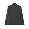 Women Loose Blazer Jackets Vintage Office Lady Single Button Full Sleeve Outwear Stand Collar Coats