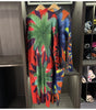 Pleated Floral Printting Women's Dress Autumn Long Sleeve Elastic Casual Famale Clothing 2DB4652
