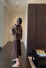 Autumn Winter Female Lamb Wool Faux Fur Tops Coat Women Stand Collar Short Fur Jacket Ladies Long Sleeves Plush Outerwear