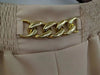 Women's Trousers Thin High Waist Chain Elastic Waist Khaki Elegant Office Black Casual Wide-leg Pants for Female