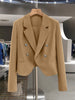 Blazer Women Coat Spring Office Lady Blazer Womens Casual Korean Short Temperament Suit Jacket Female Outerwear