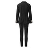 Women Two Pieces Pant Sets Formal Business Double Breasted Blazers Jacket Pants 2 Piece Set Elegant Ladies Suits Office Lady