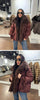 Puffer Coat Women Knit Sleeve Real Fur Coat Winter Large Real Raccoon Fur White Duck Down Jacket Oversized Feather Parka