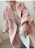 101801 Women Coat Winter Women's Jacket 10% Cashmere 90% Wool Classic Camel Wool Coat