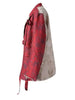 Color Block 3D Flower Turn-Down Collar Long Sleeve Blazer Slim Fit Women's Top Spring Autumn CPG2870