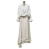 Autumn Lace-Up Irregular Hem Long Sleeve Dresses For Women Elegant Evening Party Dress Female 1A265