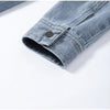 Women's Denim Lace Up Jacket Lapel Neck Waist Cinching Button Front Long Sleeve Coat Spring Femlae Casual Daily Outerwear