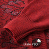 Middle Aged Mother Autumn Winter Retro Style Temperament Women Knitted Cardigan Sweater Jacket Elegant Loose Ladies Top