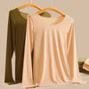 Winter Women Thermal Underwear Seamless Comfortable Double-layer Thermal Underwear Ultra-thin Autumn Clothes Pants Base Set